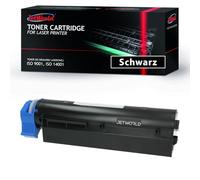 JetWorld Toner Replacement Oki B411 44574702 Black for B411d, B411dn, B431d, B431dn, MB461, MB471, MB471w, MB491, MB491dn 4000 Pages per Toner Cartridge