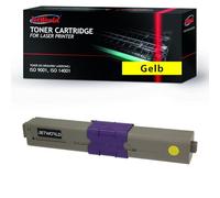 JetWorld Toner Replacement Oki C301 44973533 Yellow for 301dn, C321dn, MC332dn, MC342dn, MC342dnw 1500 Pages per Toner Cartridge