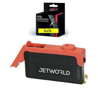 JetWorld Yellow Ink Cartridge Compatible with HP 912XL (3YL83AE) OfficeJet Pro 8010, 8012, 8013, 8014, 8015, 8017, 8020, 8022, 8023, 8024, 8025, Works with HP+ 'e' Version Devices