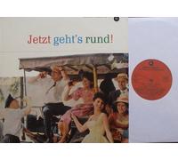 Jetzt geht`s rund Bildhülle Bertelsmann Schallplattenring # 33 121 Brigitte Mira, Willi Rose, Die Berliner Solisten-Vereinigung Waldo Favre, Otto Kermbach und sein Orchester, Es singen und spielen: Die flotten Jungs