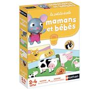 Jeu d'association NATHAN La Petite Ecole - Mamans et Bébés - Bébé Animaux - Mixte - A partir de 3 ans
