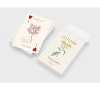 Jeu de 52 cartes Fleurs