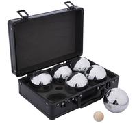 Jeu de Boules / Petanque Set - 6 Boules with Aluminium Case (UK)