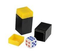 Jeu de tours de dés - Dés magiques pour illusionnistes | Accessories de magie pour spectacles, tours de dés classiques, jeu de dés magique amusant pour débutants et professionnels, idéal pour scènes,