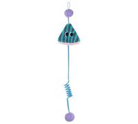 Jeu Ressort Couineur Papier - Jouet Pour Chat À Cadre De Porte, Avec Balle Et Ressort Jouets Interactifs Stimulants | Pour Chat Cords ÉLastique Extensible,exercice, Intérieur, Chambre, Salon, Cage A