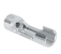 JEUCLEL 10mm 3/8" Drive Diesel Injector Fuel Line Socket Wrench, Flare Nut Socket for Fastener on Bent Pipes, Wired Temperature Sensors, EGT Sensor, Thermo Switches, ABS Tubes, Strut Nut