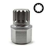 JEUCLEL 16/10PT Wheel Locking Nut Key Compatible with BMW, Wheel Anti-Theft Lug Nut Removal Tool