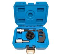 JEUCLEL 4PCS Crankshaft Turning Holding Kit Compatible with BMW Mini B37 B38 B47 B58 1.2L 1.5L 2.0L, for rotate crankshaft and fix flywheel, Crankshaft Rotary Tool and Flywheel Locking Tool Set