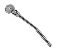 JEUCLEL 7/8" 22mm O2 Oxygen Sensor Wrench with Contour Handle and Flexible Head, Compatible with Most Vehicles for Removal Install, Universal Automotive Maintenance Socket Spanner Tool