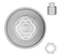 JEUCLEL Type Q Wheel Locking Nut Key Compatible with Land Rover Range Rover Evoque Freelander Velar, Wheel Lock Lug nut Adapter, Car Anti Theft Screw Nut Removal Key Socket, Remover Repair Tool