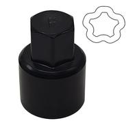 JEUCLEL Wheel Locking Nut Key, Set of 10 Sockets Compatible with All Toyota Models, Lexus, Tacoma, Anti-Theft Lug Nut Removal Tool