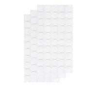 jeufun 150pcs Double Sided Sticky Dots Stickers Removable Round Putty Clear Sticky Pads,10MM Round Transparent Double-Sided Tape Double Sided Adhesive Dots For Glass,Wall,Metal,Wood, Home Decor