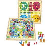 Jeujura ETS JEUX BOIS PETITS CHEVAUX + OIE,Black,8115