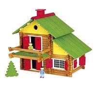 Jeujura JeujuraJ8008 Construction Chalet in a Wooden Box (175-Piece)