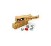 Jeujura JeujuraJ8193 Jacks Game In Wooden Box | Traditional board game - Game of throw, skill and agility - Wooden box - 5 ossicles - Made in France