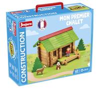 JEUJURA My First Chalet - Building Game in Cardboard Case - From 2 Years - Agility - Creativity - Handling - Catalogue Included - 8239