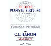 Jeune Pianiste Virtuose en 40 exercices Charles-Louis Hanon Book [Softcover] Pia