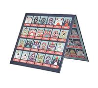 Jeux 2 Momes, EA0011, Interactive Game Guess Who I Am - Stimulate Interaction and Thinking with Family or Friends - Includes 48 Cards, Pens and Stamp, Colour: Blue/Red