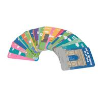 JEUX 2 MOMES, EA1030, Jeu de Cartes éducatives Sur Les Monuments celèbres de France, idéal pour Apprendre en s'amusant, Format Pratique 17 x 10 x 25 cm, Multicoloured