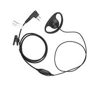 JEUYOEDE CLS1110 D Shape Earpiece Surveillance Headset with Mic Compatible with Motorola Two Way Radio RMM2050 XU2600 CLS1410 CP200 GP300 PR400