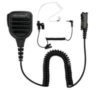 JEUYOEDE Waterproof Radio Mic Remote Handheld Walkie Talkie Microphone with 3.5mm Audio Jack Compatible with Motorola XPR3300 XPR3300e XPR3500 XPR3500e Black