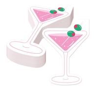 JeVenis 40 PCS Dirty Martini Napkins Casino Bachelorette Decoration Vegas Birthday Party Tablescape Poker Night Dinner Setting Cocktail Bach Decor