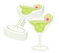 JeVenis 40 PCS Margarita Napkins Mexican Bachelorette Fiesta Decorations Cactus Supplies Cinco de Mayo Tequila Cocktail Tableware 21st Bday Decor