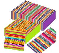 JeVenis 40PCS Mexican Fiesta Paper Napkins Disposable Cinco De Mayo Guest Napkins Decorative Dinner Napkins for Wedding Birthday Mexico Taco Party Supplies