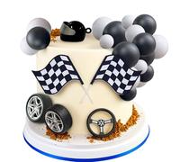 JeVenis dirtbike party decorations motocross cake decorations biker birthday dirtbike baby shower decor