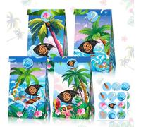 JeVenis Moana Birthday Party Supplies Moana Party Bags Moana Party Favors Treat Goodies Sweets Favors Bags Boxes for Birthday Baby Shower