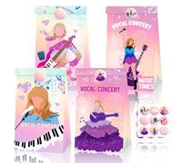 JeVenis Singer Theme Party Party Favor Bags Singer Theme Birthday Party Supplies Bags Candy Treat Bag for Birthday Wedding Bridal Shower