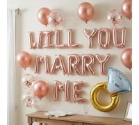 JeVenis Will You Marry Me Balloons Marry Me Balloons