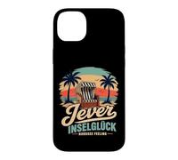 Jever Inselglück Nordsee Feeling Beach Graphic Striped Chair Case for iPhone 14 Plus