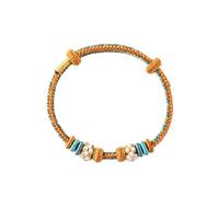 JEVINDA Lucky Bracelet For Men and Women Handmade Red String Bracelet For Good Luck and Protection Hand Braided Rope Thread Tibetan bracelet, 24 cm, Nylon, no metal