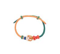 JEVINDA Lucky Bracelet For Women Handmade Tibetan Qiankun Bagua bracelet Red String Bracelet For Good Luck and Protection Hand Braided Rope Thread, One Size, Nylon, no gemstone