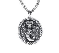 JEVINDA Snake Necklace Men's Pendant Chain zircon brass Animal Spirit Snake Gothic Retro Vintage style Jewelry With gift box