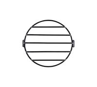 Jeviuwi Headlight Protector For Cafe Racer 6.5inch Motorcycle Modification Accessories Universal Black Headlight Fog Lamp Grille Cover Headlamp Grill(C)