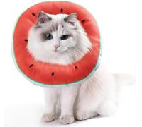 Jevnd Cat Cone Collar Soft Kitten Donut, Cat Cones to Stop Licking After Surgery and Scratching, Waterproof Elizabethan e Collar for Cats After Neuter, Adjustable Comfy Cat Neck Cone Pillow for Kitty