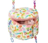 Jevnd Rat Hammock for Cage, Rat Hanging Bed, Rat Cage Accessories Warm Sleeping Nest Bed, Small Animal Cage Hammock for Rats, Mice, Sugar Glider, Squirrel