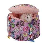 Jevnd Rat Hammock for Cage, Rat Hanging Bed, Rat Cage Accessories Warm Sleeping Nest Bed, Small Animal Cage Hammock for Rats, Mice, Sugar Glider, Squirrel