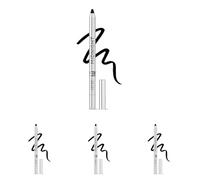 JEVR Midnight Kohl Pencil - Smudgeproof and Waterproof Kajal - 24 Hrs Long Stay - Darkest Black - One Swipe Application - Rich Color Payoff - Vitamin E, Olive Oil and Castor Oil - 1.5 Gm (Pack of 4)