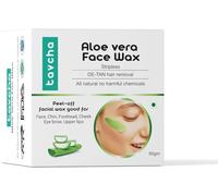 JEVR Premium Aloe Vera Facial Wax, Upper Lips, Eye brow, Cheek, Chin, for Head etc. by tavcha PACK OF 2