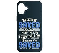 Jew I keep The Law Because I'm Saved Quote Hebrew Israelite Case for iPhone 16 Plus