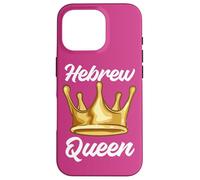Jew Jewish Israel Funny Quote Israelite Woman Hebrew Queen Case for iPhone 16 Pro
