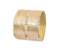 Jewar Mandi Colorful Indian Bollywood Metal Bangle Set for Women - 2 Dozen Multicolor Alloy Bangles, Stacking Bracelets for Weddings, Parties, Festivals & Gifts, Set of 24, 2.4, Alloy, no gemstone