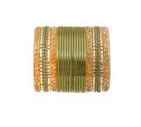 JewarHaat Colorful Bangle Multi-Color Collection Traditional Indian Ethnic Bollywood Exclusive Silver Golden Glitters Glossy Glaze Exotic Matte Vintage Textured Fashion Designer Metal Bridal Chura