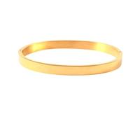 JewarHaat Gold Bracelets for Women Stack Love Bangle Bracelets Trendy Stainless Steel Friendship Birthday Anniversary Wedding Jewelry Stocking Stuffers Christmas Gifts Women Mom Wife, M, Stainless