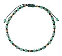 Jewboo Black Spinel/Gemstones and Crystals Anklets for Women Foot Jewelry | Anklets Bracelets for Women,Energy Healing Gemstone and Crystals,Yoga, Balancing,Meditation,Adjustable,Spirital Jewelry