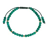 Jewboo Gemstone Bracelet for Women Crystals and Healing Stones Beaded Stone Chakra Bracelets Healing Energy Crystal Jewelry Gifts Adjustable 4mm (Green agate)