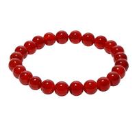 Jewboo Semi-Precious Gemstones and Crystals Beaded Bracelets Round Beads Bracelets for Women 8mm Stretch Unisex (Green Agate)